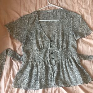 size small Blush blouse